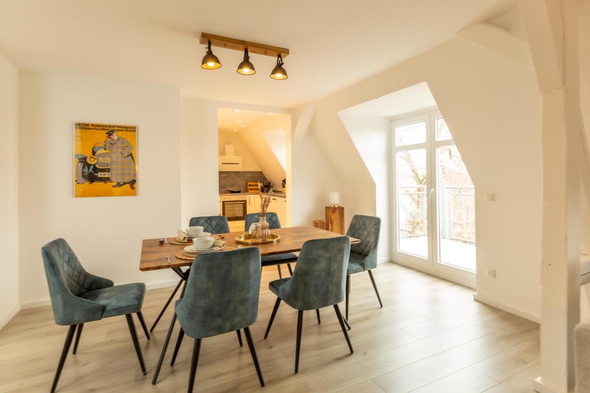Soulscape Apartments Zwickau Kompakter Loft-Wohnraum Mit Lift Direkt In Die Wohnung, Modern, Zentrumsnah, Gratis Wifi Extérieur photo